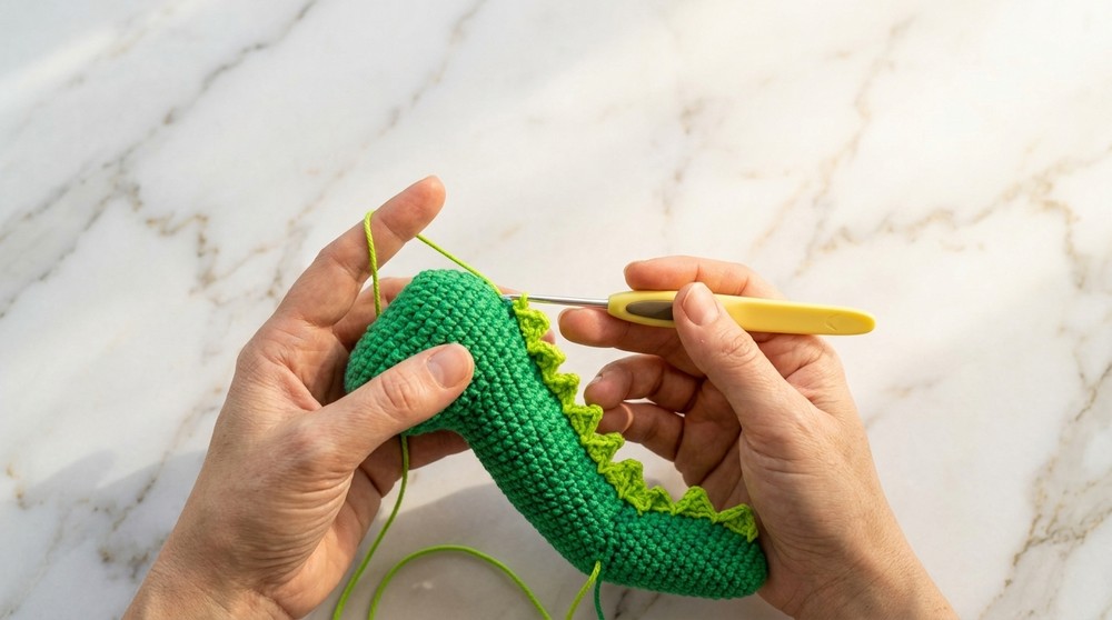 Crochet MR. Dinosaur Amigurumi Pattern 4