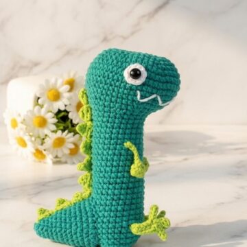 Crochet MR. Dinosaur Amigurumi Pattern 6