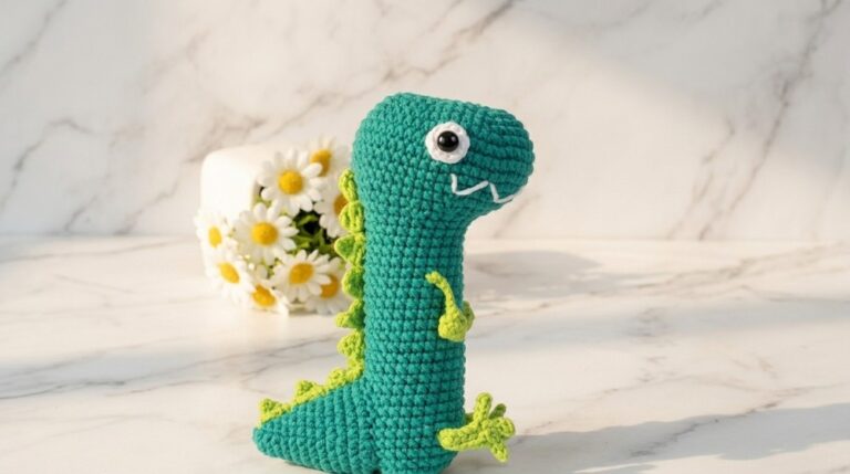 Crochet MR. Dinosaur Amigurumi Pattern 6