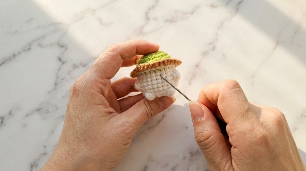 Crochet Mallard Duck Mushroom Pattern 5
