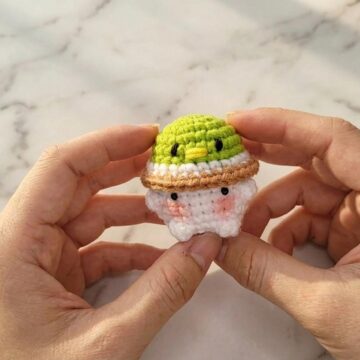 Crochet Mallard Duck Mushroom Pattern 6