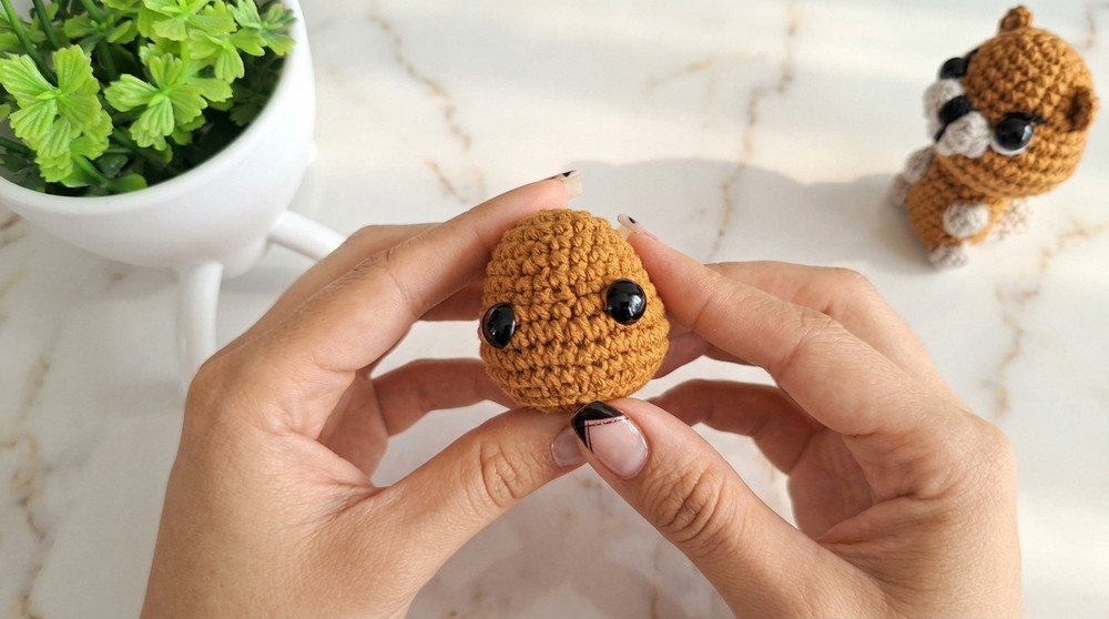 Crochet Mini Beaver Amigurumi Pattern 3