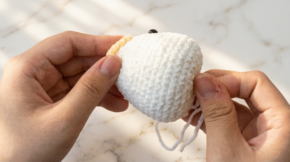 Crochet Mini Chicken Amigurumi Pattern 4