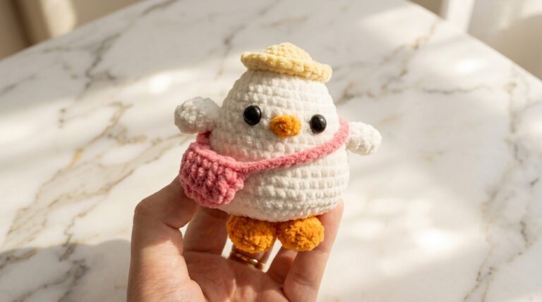 Crochet Mini Chicken Amigurumi Pattern 6