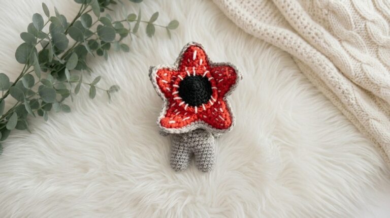Crochet Mini Demogorgon Amigurumi Pattern 6