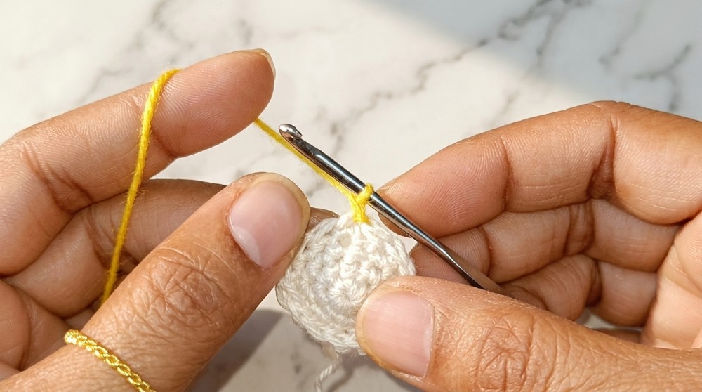 Crochet Mini Fish Keychain Pattern 2