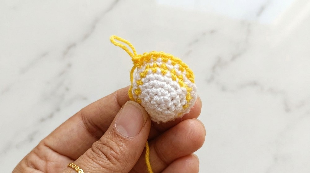 Crochet Mini Fish Keychain Pattern 3