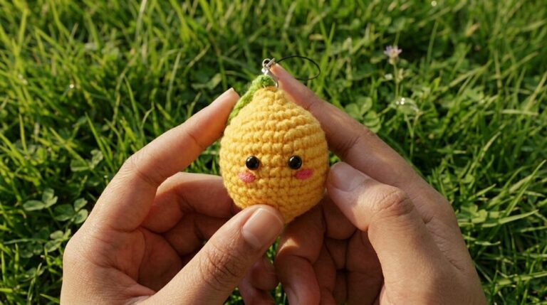 Crochet Mini Lemon Amigurumi Pattern 7
