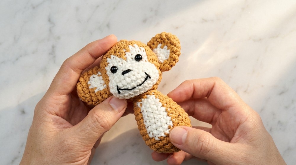 Crochet Monkey Amigurumi Pattern 5