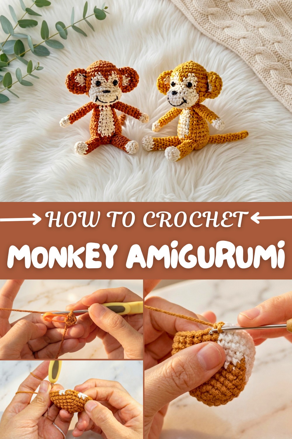 Crochet Monkey Amigurumi Pattern