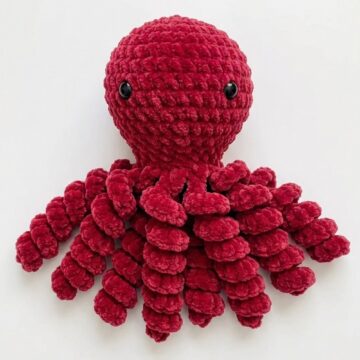 Crochet Octopus Amigurumi Pattern 6