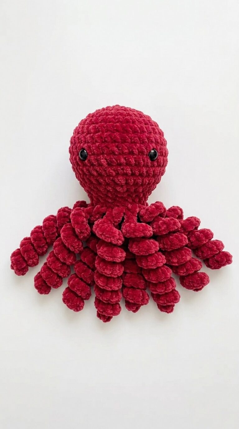 Crochet Octopus Amigurumi Pattern 6