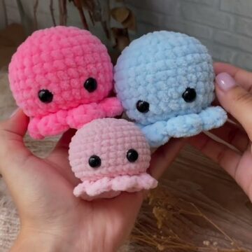 Crochet Octopus Amigurumi Pattern 6