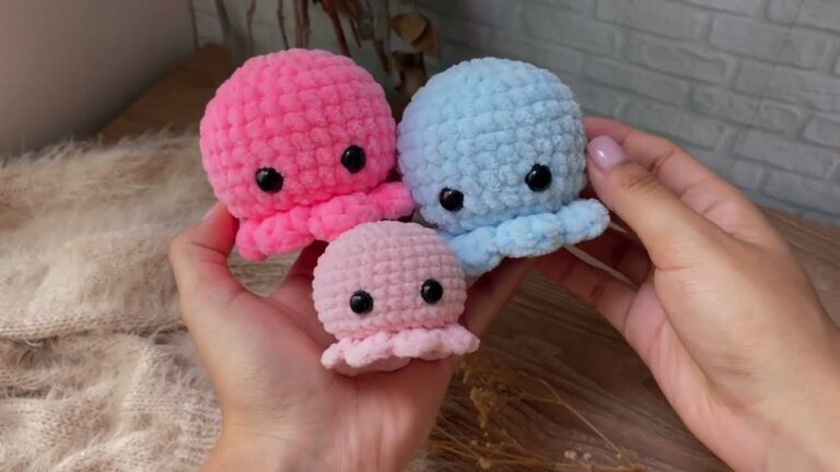Crochet Octopus Amigurumi Pattern 6