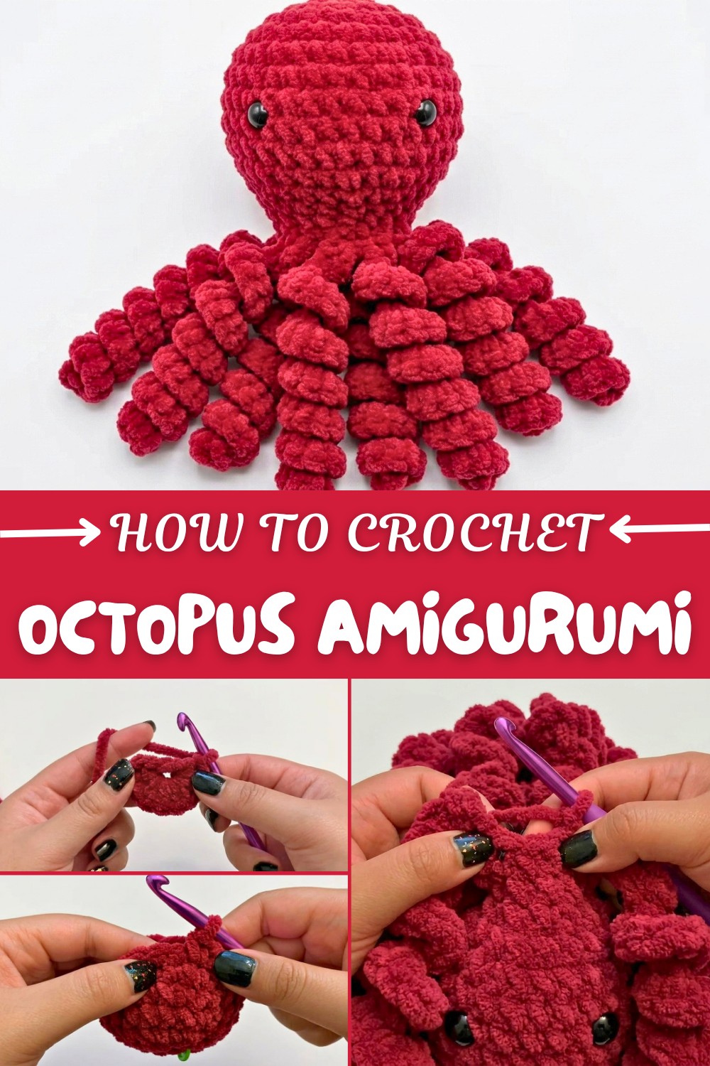 Crochet Octopus Amigurumi Pattern