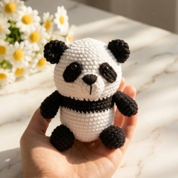 Crochet Panda Amigurumi Pattern 6