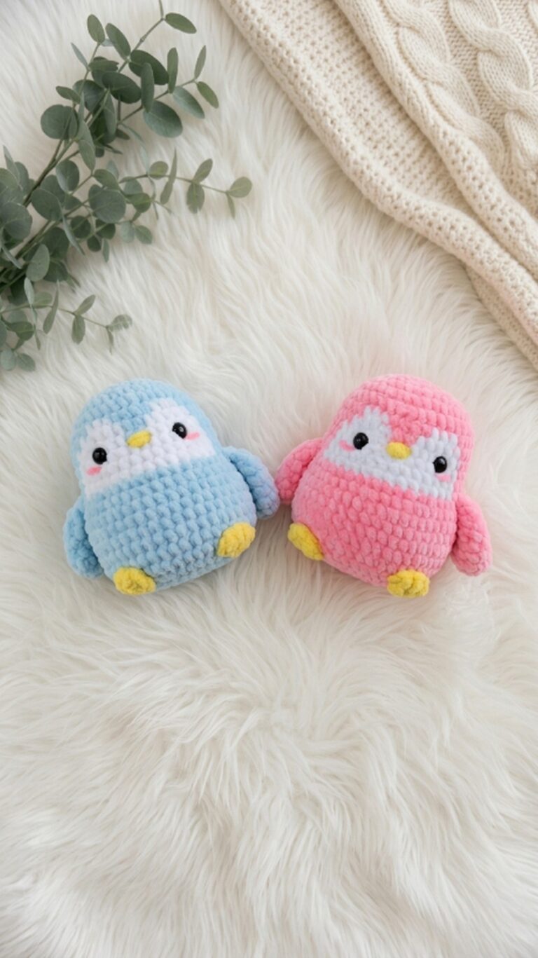 Crochet Penguin Amigurumi Pattern 7