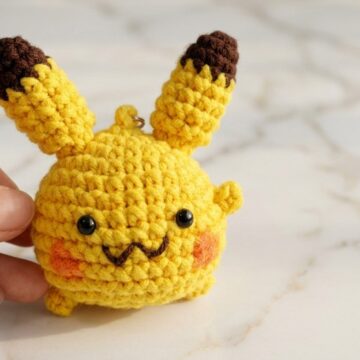 Crochet Pikachu Amigurumi Pattern 7