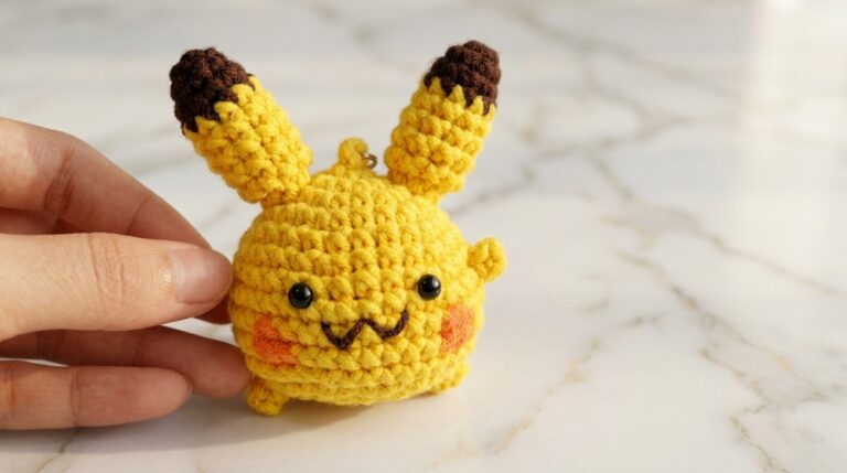 Crochet Pikachu Amigurumi Pattern 7