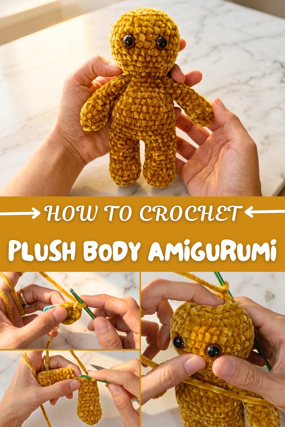 Crochet Plush Body Amigurumi Pattern