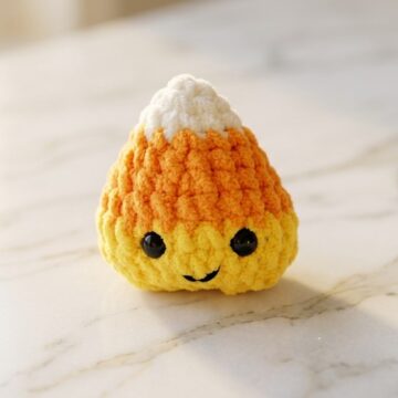 Crochet Plush Candy Corn Pattern 7