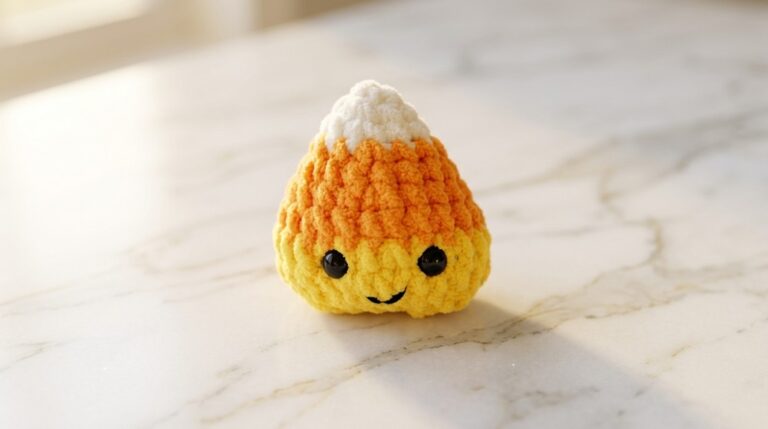 Crochet Plush Candy Corn Pattern 7