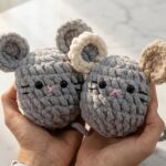 Crochet Plush Chunky Mouse Pattern 6