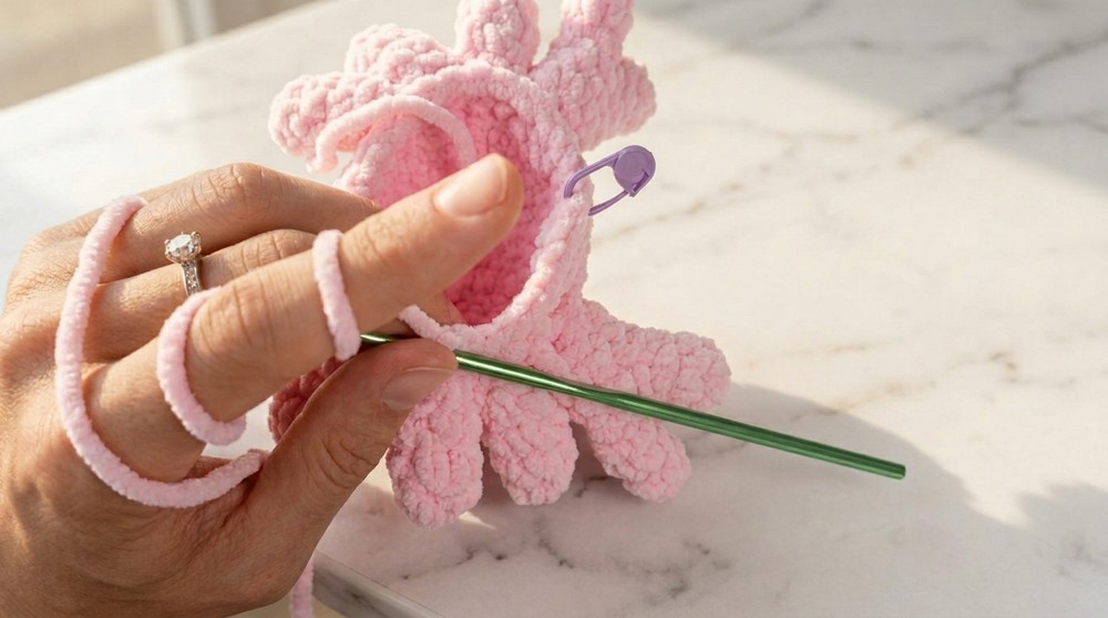 Crochet Plush Crab Amigurumi Pattern 4
