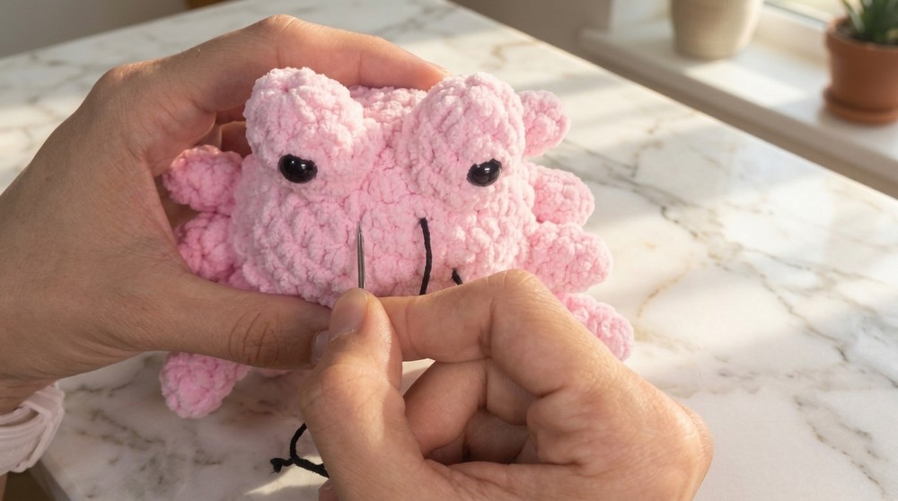 Crochet Plush Crab Amigurumi Pattern 5