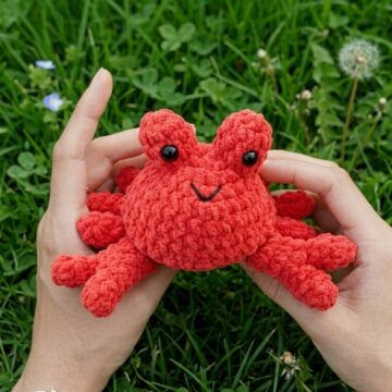 Crochet Plush Crab Amigurumi Pattern 6