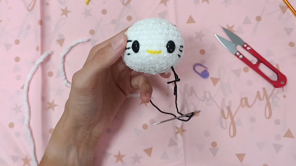Crochet Plush Hello Kitty Cat Pattern 4