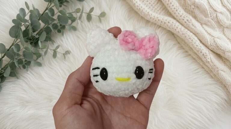 Crochet Plush Hello Kitty Cat Pattern 6