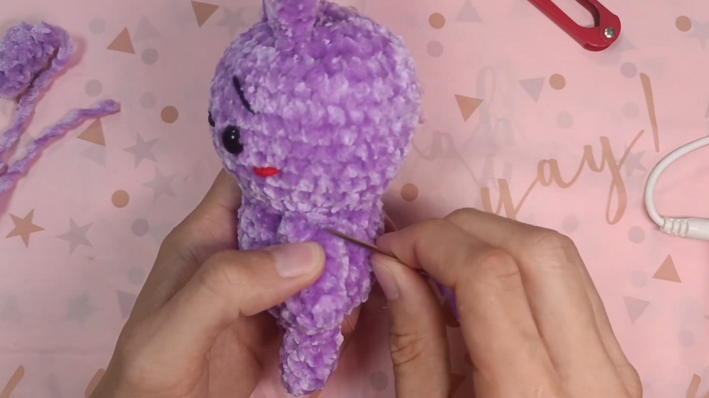 Crochet Plush Rabbit Amigurumi Pattern 6