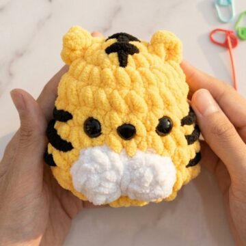 Crochet Plush Tiger Amigurumi Pattern 6