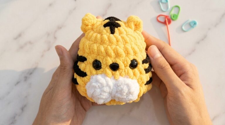 Crochet Plush Tiger Amigurumi Pattern 6