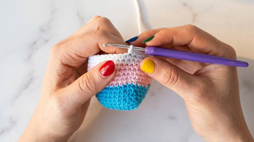Crochet Pride Whales Amigurumi Pattern 3