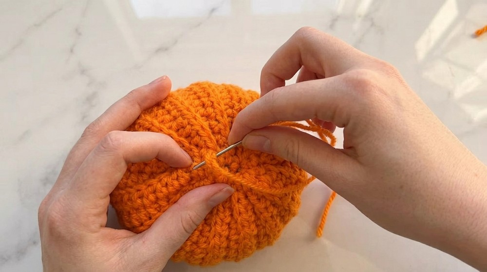 Crochet Pumpkin Amigurumi Pattern 5