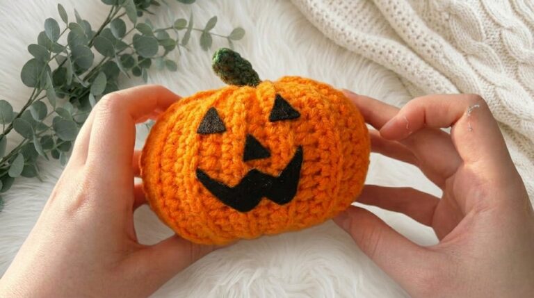 Crochet Pumpkin Amigurumi Pattern 6
