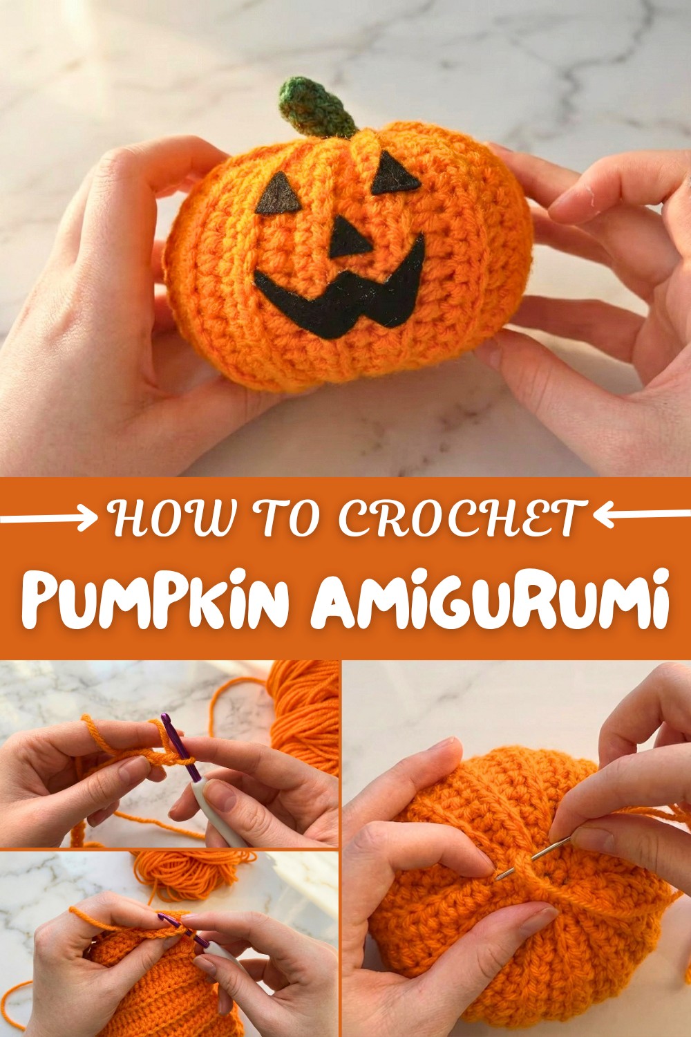 Crochet Pumpkin Amigurumi Pattern