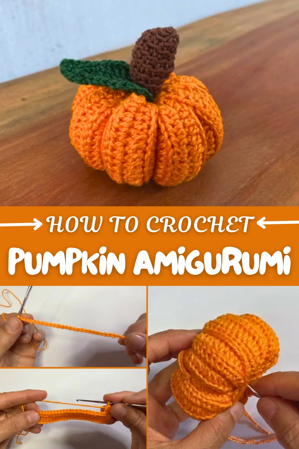 Crochet Pumpkin Amigurumi Pattern