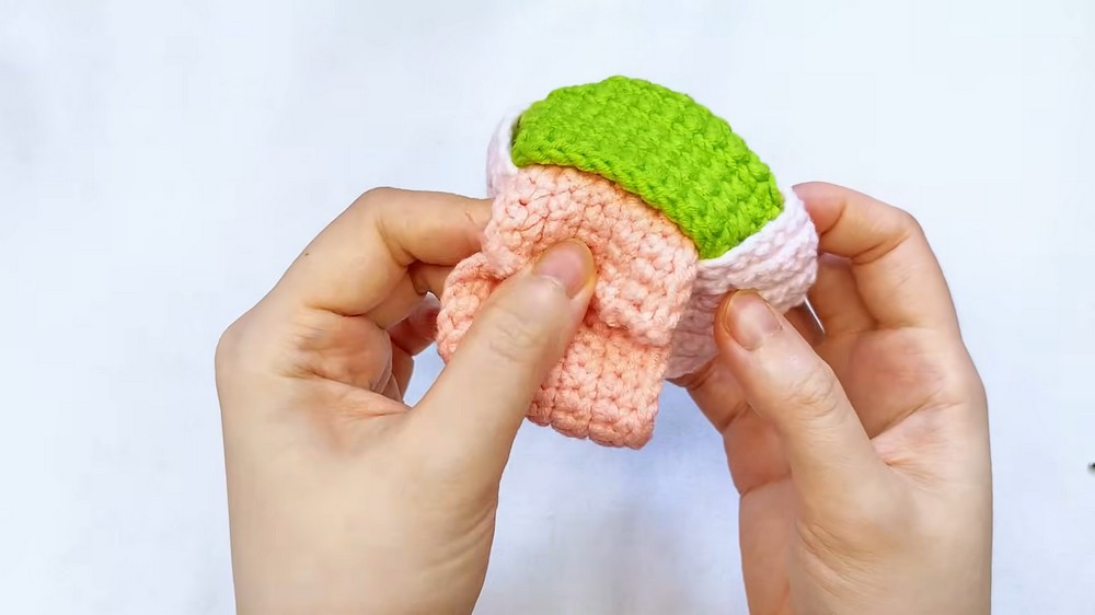 Crochet Puzzle Ball Keychain Pattern 5