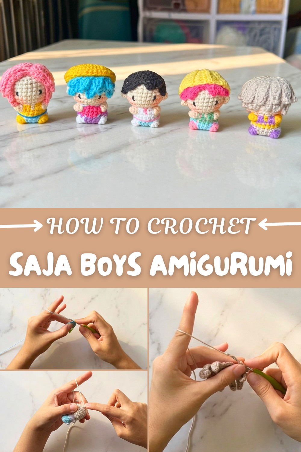 Crochet Saja Boys Amigurumi Pattern