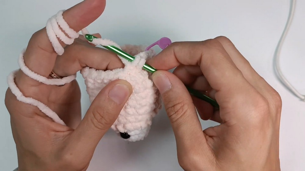 Crochet Sheep Amigurumi Pattern 3