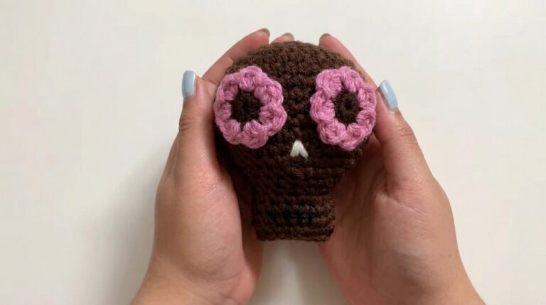 Crochet Skull Amigurumi Pattern 6
