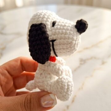 Crochet Snoopy Amigurumi Pattern 6