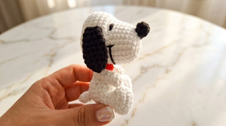 Crochet Snoopy Amigurumi Pattern 6
