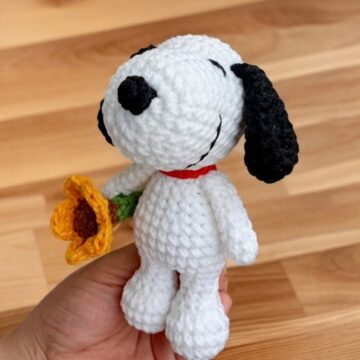 Crochet Snoopy Amigurumi Pattern 6