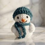 Crochet Snowman Amigurumi Pattern 7