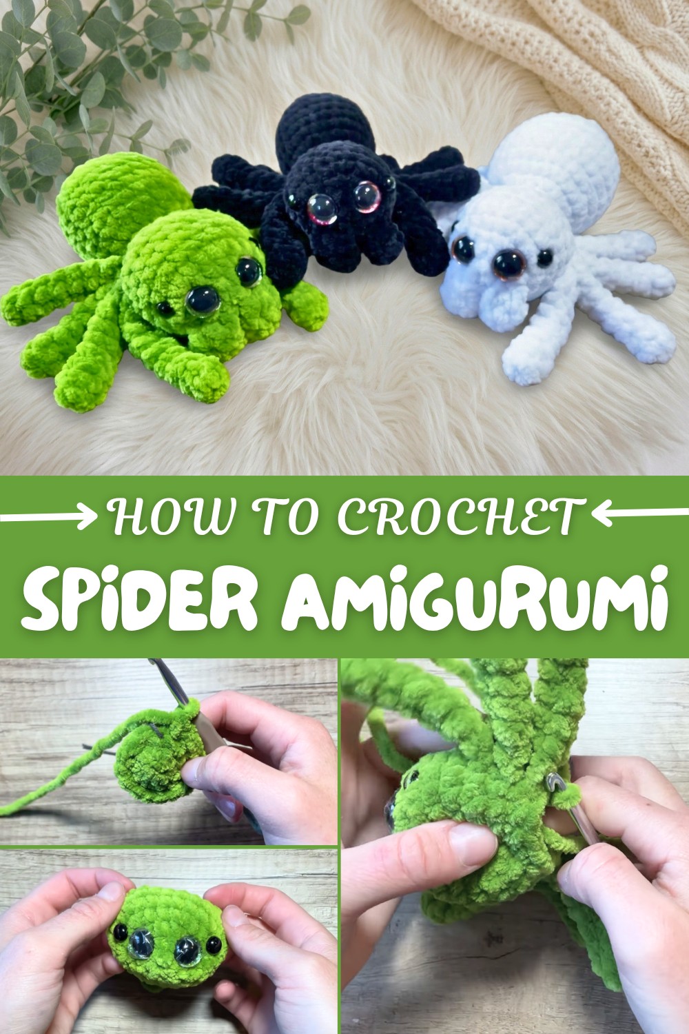 Crochet Spider Amigurumi Pattern