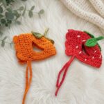 Crochet Strawberry Cat's Hat Pattern 6